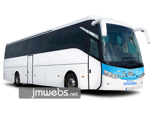 Rotulació d'Autobusos i Autocars | Retolació Barcelona JMwebs.cat
