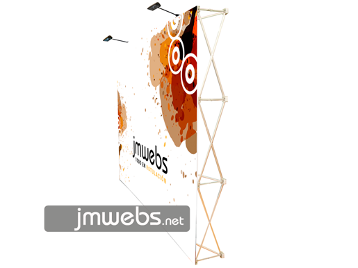 Photocall Pop - Up Stand Display Basic amb Velcro | Especialitats | Fires i events
